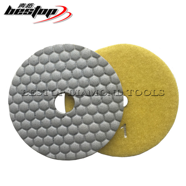 3 step grinding pad